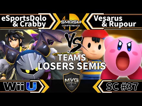eSportsDolo & Crabby vs. Vesarus & Rupour - Teams SSB4 Losers Semis - Smash Conference 37