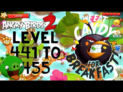 ANGRY BIRDS 2 LEVEL 441 COBALT PLEATUS (PIG BAY)  🍬🍡TO LEVEL 440 UNLOCKED - #roviogamerz