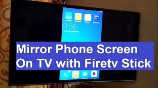 Amazon Fire TV Stick - How to Mirror Phone or Tablet Screen