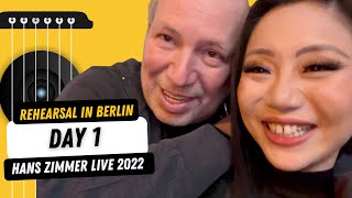 HANS ZIMMER LIVE REHEARSAL DAY 1 😱 | Tour Vlog - Tina Guo