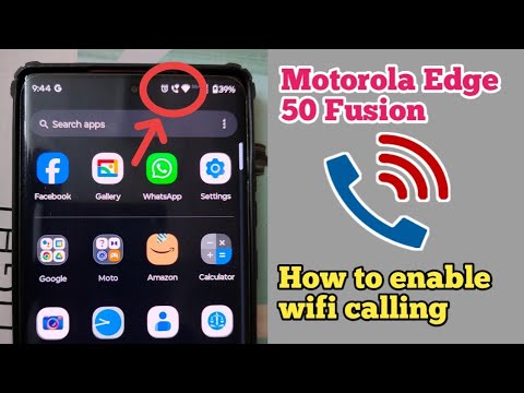 Motorola Edge 50 Fusion WIFI CALLING SETTING Detail Video | How to enable wifi calling 🤙