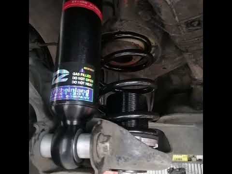 installed D2 Rs Coilovers on Kia Rio 2010 2011