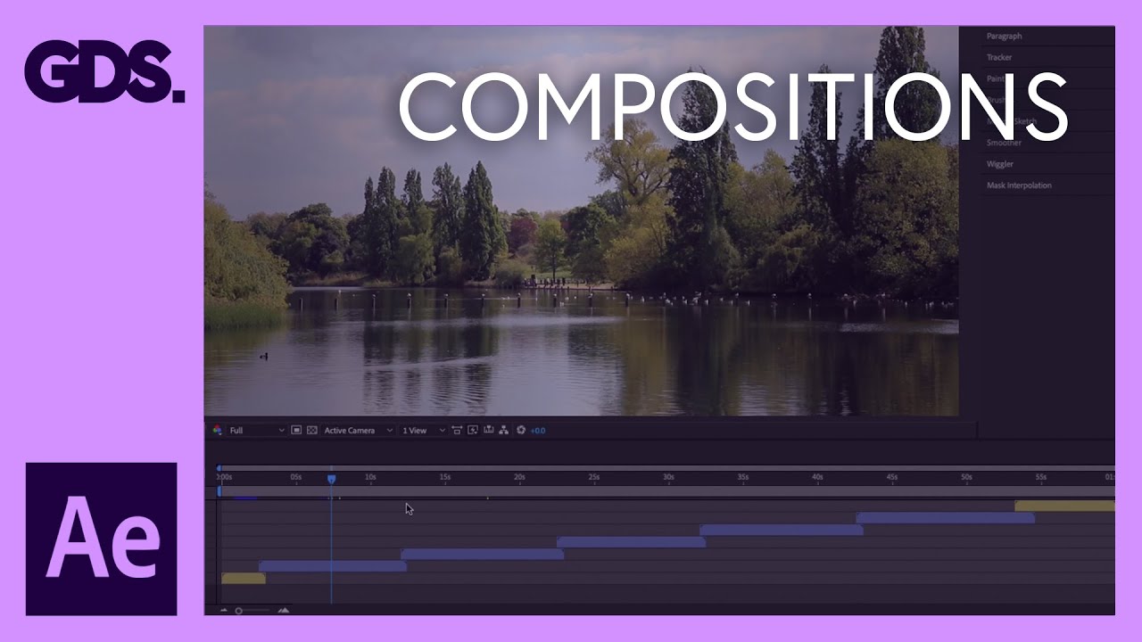 First Composition & UI Tour in After Effects