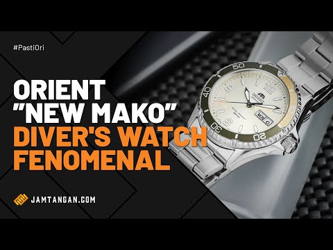 Orient Sports RA-AA0821S Automatic Kamasu Mako Silver Dial Stainless Steel Strap -1