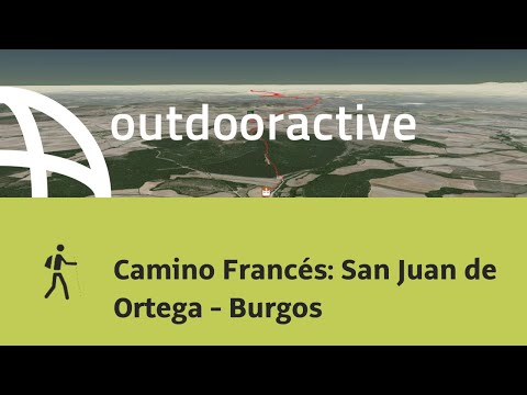 Pilgerweg in Atapuerca: Camino Francés: San Juan de Ortega - Burgos