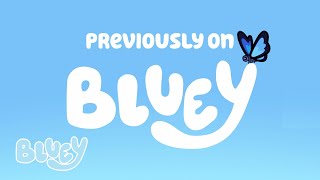 Previously on Bluey... 🦋 | The Sign | Bluey