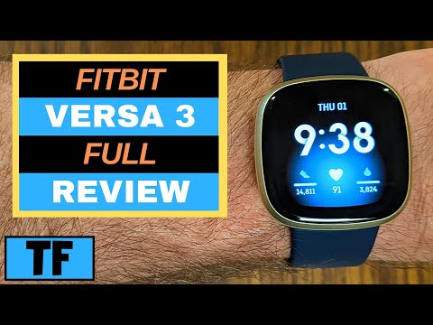FITBIT VERSA 3 REVIEW (In-Depth Walkthrough), Unboxing, GPS, Calls, Music! | $100 less than Sense!
