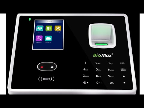 Biomax N-Bio101W-Palm Face And Palm Attendance System