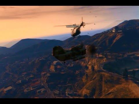 GTA Online Walkthrough Part 32 - Death From Above