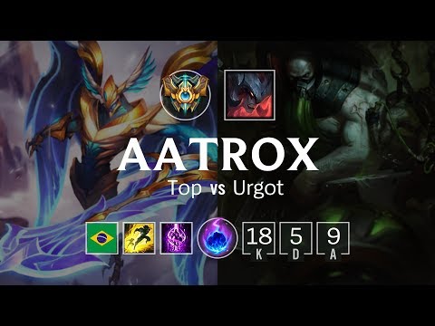 Aatrox Top vs Urgot - BR Challenger Patch 8.21