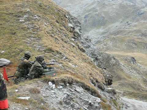 GraMaWa Granatmaschinenwaffe Schießübung Gebirgsjäger Teil 1