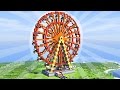 How To Build a FERRIS WHEEL in Minecraft (CREATIVE BUILDING)