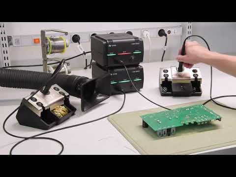 Ersa soldering station – i-CON TRACE – the fastest tip exchange ever!