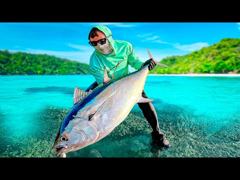 7 Days on Monster Fish Island – Uninhabited Paradise Fishing Begins!