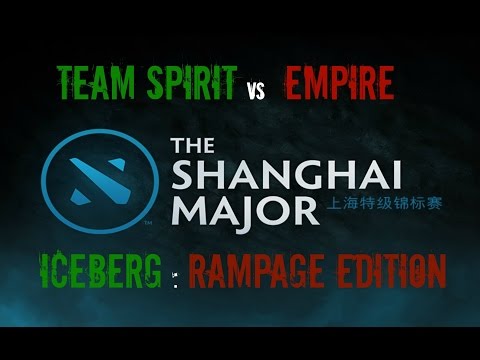 Dota 2 Road To Shanghai Major - Team Spirit vs Team Empire Iceberg Invoker(Rampage Edition)