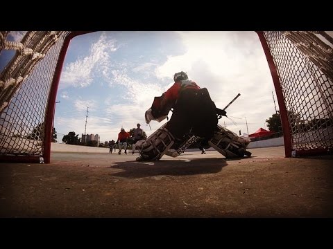GoPro Hockey | I PLAYED GOALIE?! (HD)
