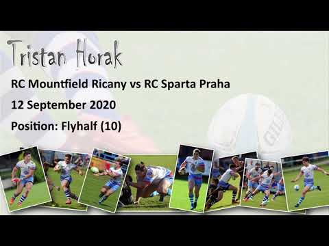 Czech Rugby Extraliga 2020 - RC Mountfield Ricany vs RC Sparta Praha (12 Sept 2020) - Tristan Horak