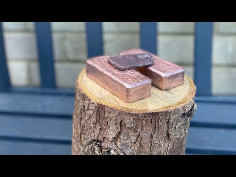 Melting a nice thick copper wire beautiful