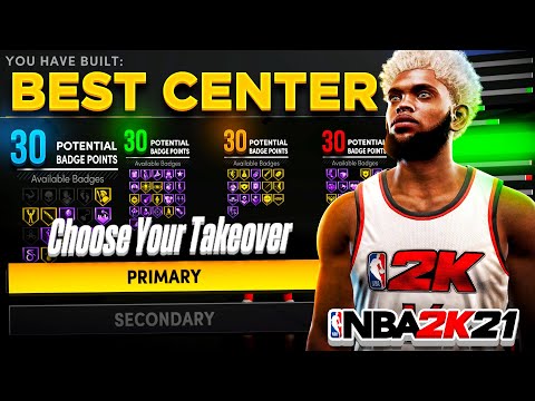 BEST CENTER BUILD IN NBA 2K21 NEXT-GEN! BEST PAINT BEAST BUILD! 65 BADGES! 105 BADGES AT LEGEND!
