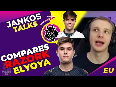 G2 Jankos Compares FNC Razork and MAD Elyoya 🤔
