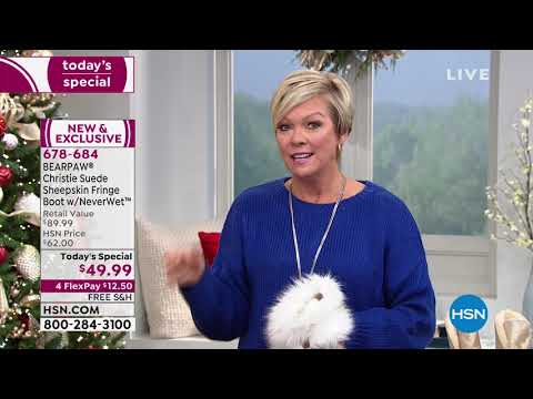 HSN | BEARPAW Footwear 11.07.2019 - 12 AM