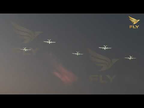 VTOL UAV cluster Flight | Vertical Take-Off & Landing Drone Cluster Demonstration