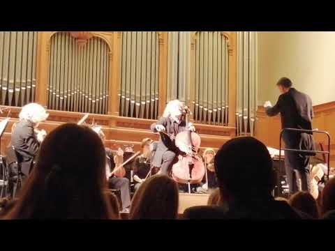 Saint-Saëns, Cello Concerto No.1 (fragments). Alexander Knyazev (cello)