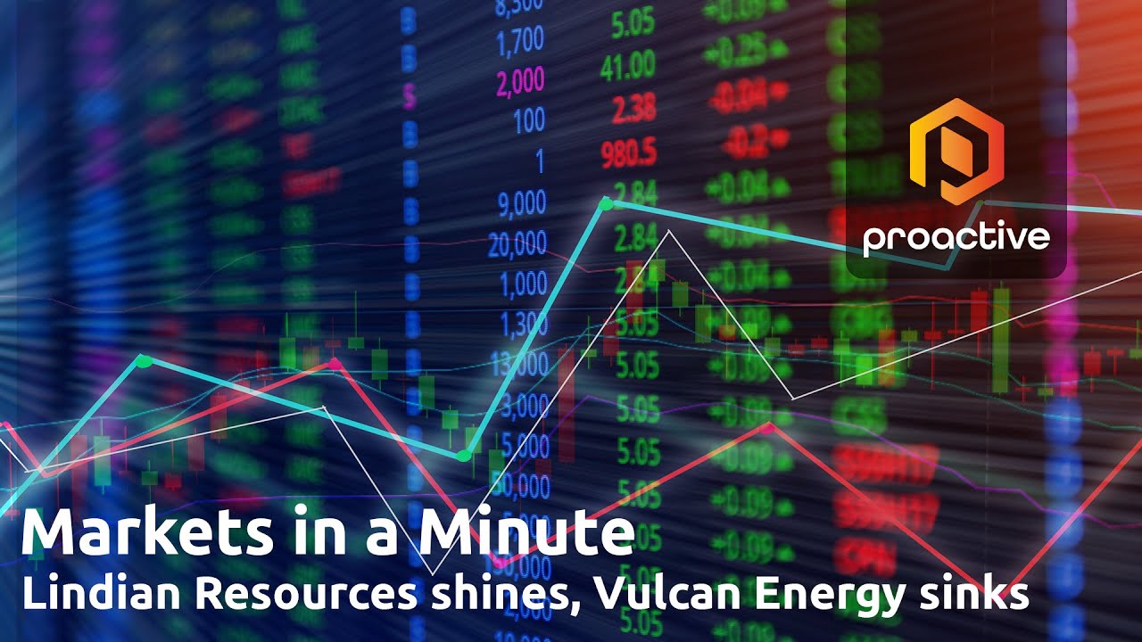 Markets in a Minute: Lindian Resources, Critical Resources shine