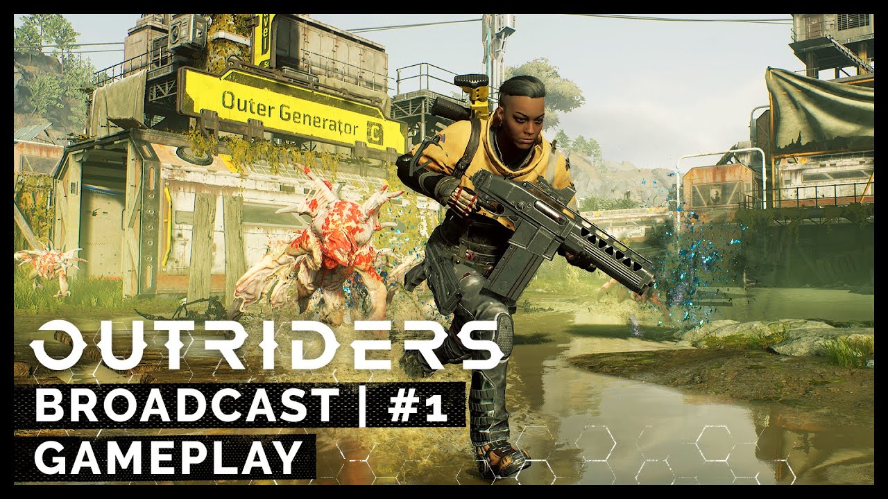 Outriders Broadcast 1 - First City Gameplay [FULL][ESRB] - YouTube