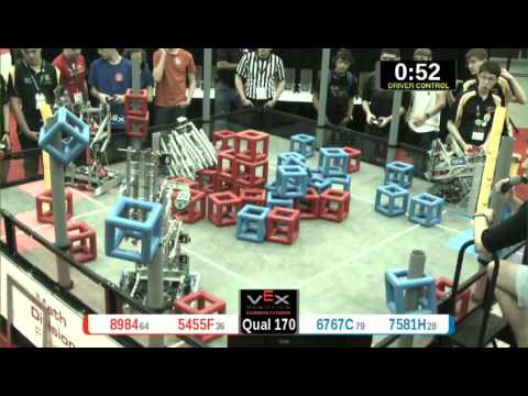 2015 VRC Math Q170 - 8984 5455F vs 6767C 7581H - 29 to 60 - VEX Worlds 2015 - Math Division