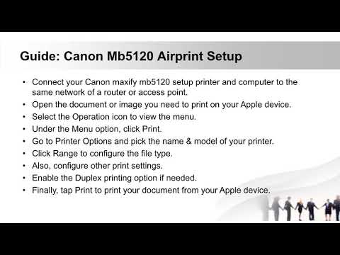 Thumbnail for Canon Maxify MB5120 Setup | Instant Guide for MB5120 Print Function