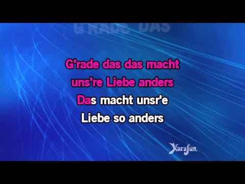 Karaoke Ich bin wie du - Marianne Rosenberg *