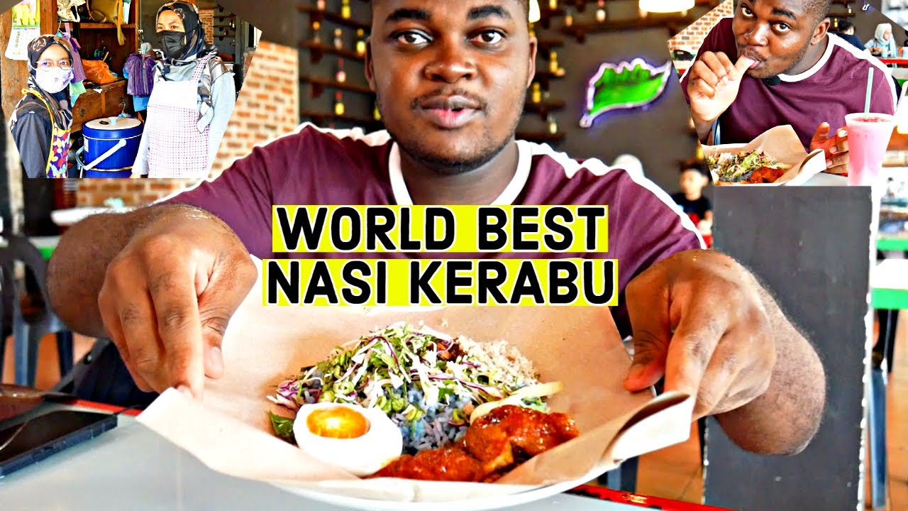 Nasi Kerabu Mek La - Special in Kuantan Pahang Malaysia | MALAYSIA FOOD TRAVEL | Explore with Bolu