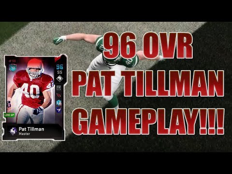 96 OVR MUT MASTER PAT TILLMAN GAME-PLAY!!! SUPER BOWL WITH A 90 OVR TEAM | MADDEN 20 GAME-PLAY