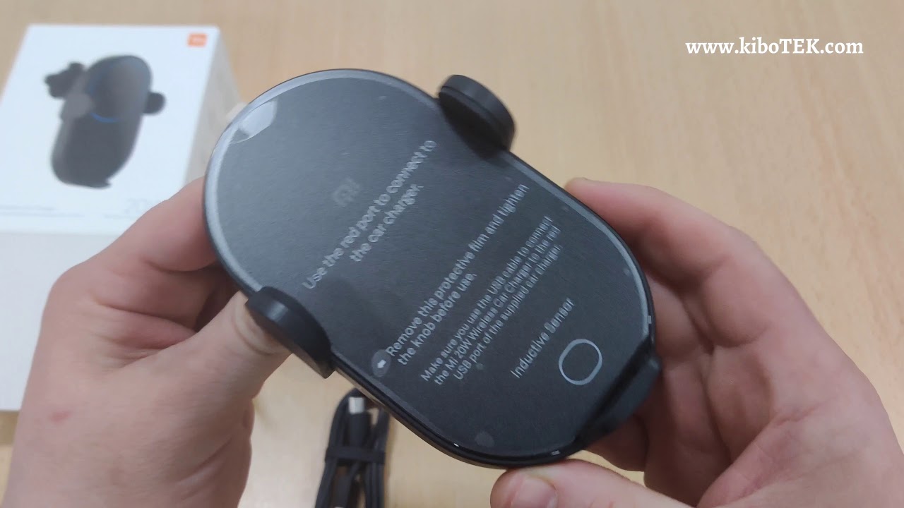 CARGADOR INALMBRICO XIAOMI DE SMARTPHONE PARA AUTO (WCJ022M) NTPeru