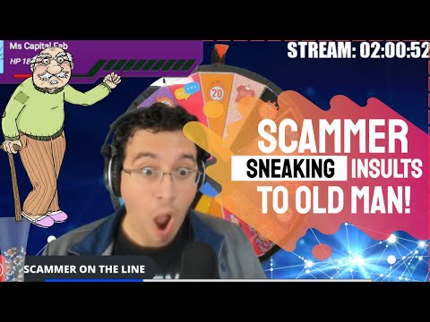 Sneaky Scammer Keeps Insulting Old Man Under His Breath