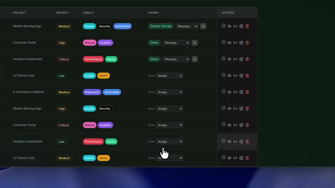 Testera IO demo video