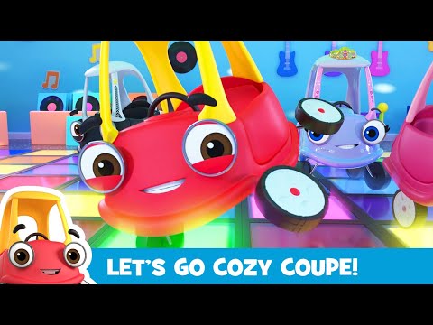 We're Dancing and Grooving - 'Til The Music Stops! | Season 1 Episode 5 | Let's Go Cozy Coupe