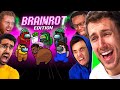 MINIMINTER REACTS TO SIDEMEN AMONG US BRAIN ROT EDITION