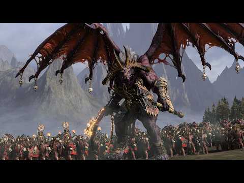 GRAND CATHAY vs KHORNE - TotalWar Warhammer 3
