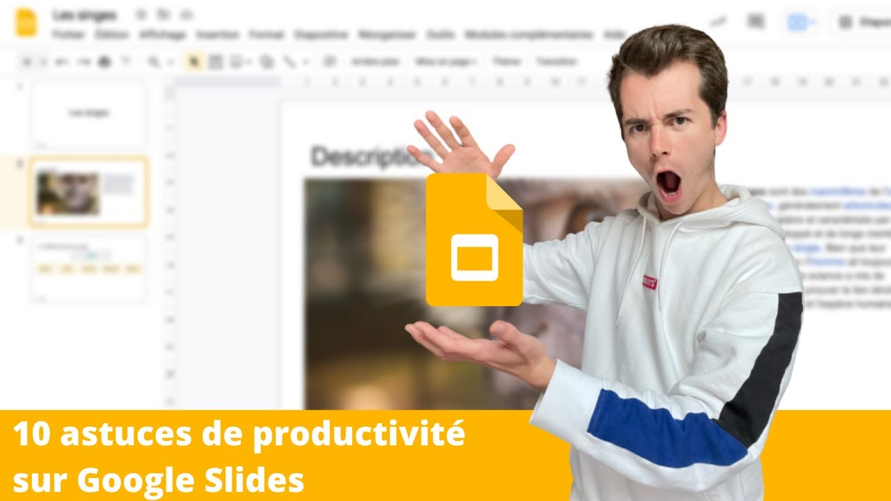 Mes 10 astuces de productivité sur Google Slides