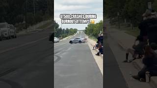 Download lagu Shelby GT500 CRASHES During Burnout? 😳 #mustang #shelbygt500 #crash #shorts #cars #automobile #wtf mp3