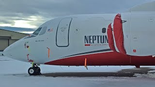 Neptune Aviation Services (BAe-146 Close-Ups & Hangar Views at MSO)