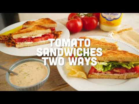 Tomato Sandwiches Two Ways