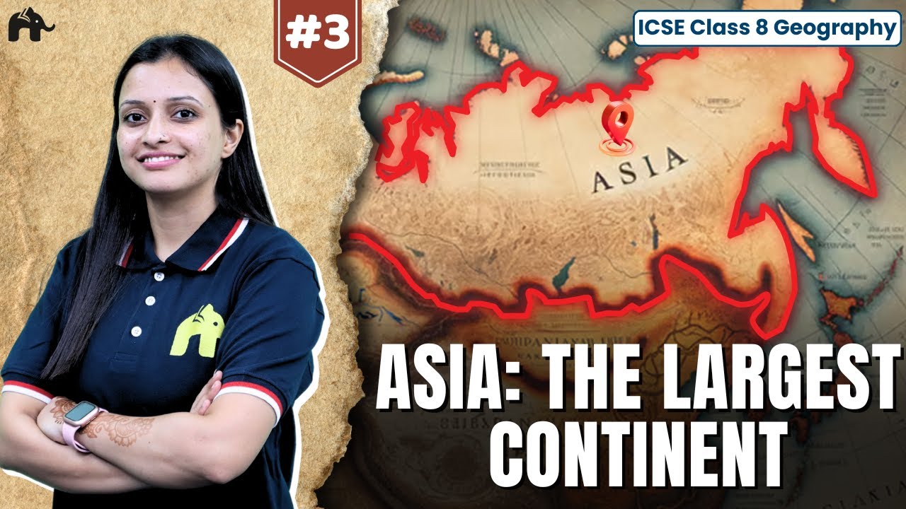 Asia: The Largest Continent Class 8 ICSE Geography | Selina Chapter 6 | Vegetation Belt #3