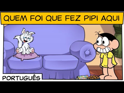 Quem foi que fez pipi aqui? | Turma da Mônica