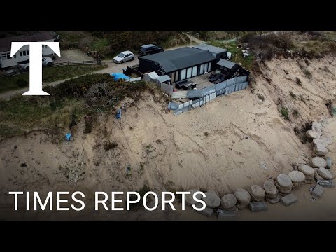 Norfolk's collapsing coastline: I won't give up my home that's falling into the sea | Times Reports