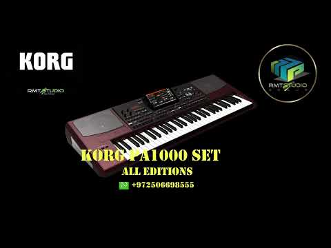 Korg Pa1000 RMT Set Oriental Sound أصوات شرقية طربية