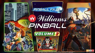 Williams Pinball Vol 2 for Pinball FX3 Now Available – Attack From Mars! The Party Zone! Black Rose!