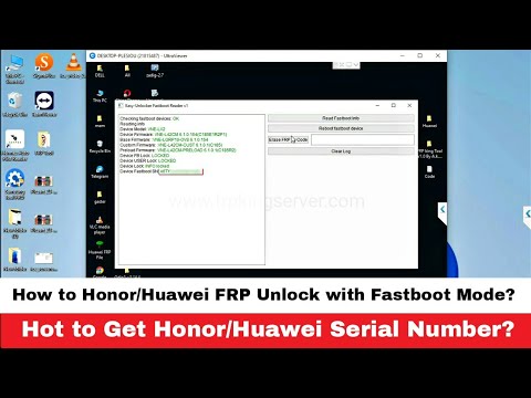 How to Get Honor/Huawei Seral Namber on Fastboot Mode|Honor FRP Reset with Fastboot Mode by FRP Code